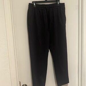 JF J. Ferrar slim 360 stretch Charcoal sz Lrg JoggerSlacks